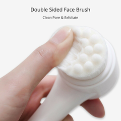 Cepillo Facial Face Cleansing Silicone for Washing Skin Care Facial Cleansing Brushes 2In1 Facial Massage Brush Beauty Skincare